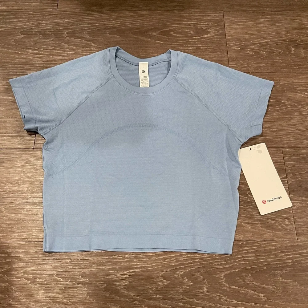 Lululemon Swiftly Tech Cropped Short-Sleeve Shirt 2.0 - Picture 1 of 6